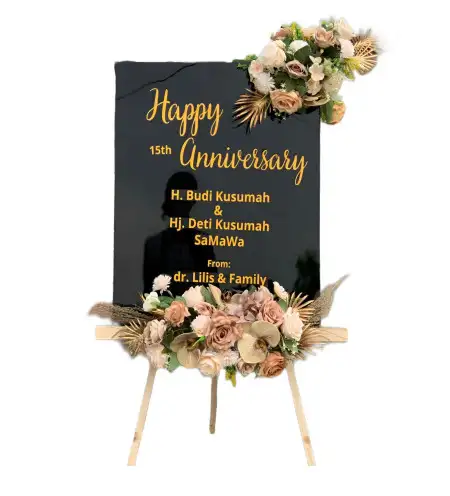 Papan Bunga Akrilik gatsu barat